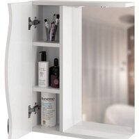  Mixline Шкаф с зеркалом Лима 55 551705 (с подсветкой) - Превью изображения №2 — Интернет-магазин ПроЗаказ