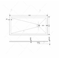 Душевой поддон RGW ST-0108G 16152810-02 80x100 - Превью изображения №4 — Интернет-магазин ПроЗаказ