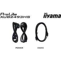 Монитор iiyama ProLite XUB2493HS-B6 - Превью изображения №9 — Интернет-магазин ПроЗаказ