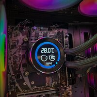 Система жидкостного охлаждения для процессора dark Flash DN240D (черный) - Превью изображения №3 — Интернет-магазин ПроЗаказ