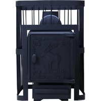 Свободностоящая печь-камин ComfortProm Чугун 26 м3 - Превью изображения №3 — Интернет-магазин ПроЗаказ