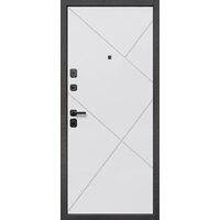 Металлическая дверь Guard 96x205x7 левая (серебристый/белый матовый) - Превью изображения №3 — Интернет-магазин ПроЗаказ