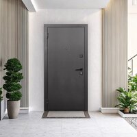 Металлическая дверь Guard 96x205x7 левая (серебристый/белый матовый) - Превью изображения №6 — Интернет-магазин ПроЗаказ