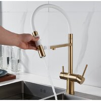 Смеситель Rose R958G (золотой сатин) - Превью изображения №13 — Интернет-магазин ПроЗаказ