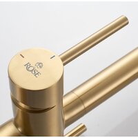 Смеситель Rose R958G (золотой сатин) - Превью изображения №22 — Интернет-магазин ПроЗаказ