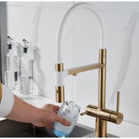 Смеситель Rose R958G (золотой сатин) - Превью изображения №9 — Интернет-магазин ПроЗаказ