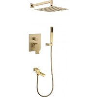 Душевая система  Grocenberg GB5089MG-1 (золото матовый) - Превью изображения №7 — Интернет-магазин ПроЗаказ