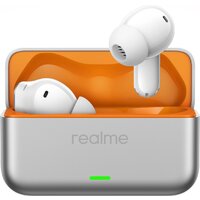Realme Buds T500 Pro (белый/серебристый)