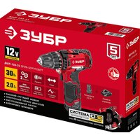 Дрель-шуруповерт Зубр Мастер ДШЛ-125-21 (с 1-м АКБ) - Превью изображения №6 — Интернет-магазин ПроЗаказ