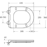 Унитаз напольный BelBagno BB2149CPR/SC (с сиденьем) - Превью изображения №12 — Интернет-магазин ПроЗаказ