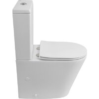 Унитаз напольный BelBagno BB2149CPR/SC (с сиденьем) - Превью изображения №5 — Интернет-магазин ПроЗаказ