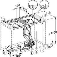 Кухонная вытяжка Miele CSDA 7001 FL - Превью изображения №7 — Интернет-магазин ПроЗаказ