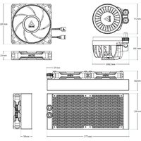 Система жидкостного охлаждения для процессора Arctic Liquid Freezer III Pro 240 ACFRE00178A - Превью изображения №6 — Интернет-магазин ПроЗаказ