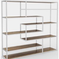 Hype Mebel Зиг-Заг 170x150 (белый/дуб галифакс олово)