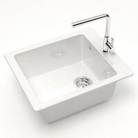 Кухонная мойка MARRBAXX Карельский камень модель 8/G31 F008G031 (белый) - Превью изображения №2 — Интернет-магазин ПроЗаказ