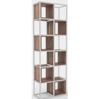 Hype Mebel Грос-2 70x210 (белый/дуб галифакс олово)