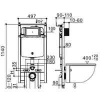 Инсталляция для унитаза WeltWasser Amberg 404 - Превью изображения №3 — Интернет-магазин ПроЗаказ