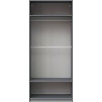 Шкаф-гармошка Mio Tesoro Макс 100x58x233 2.06.07.250.4 (серый) - Превью изображения №2 — Интернет-магазин ПроЗаказ