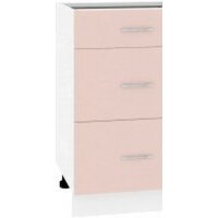 Кортекс-мебель Корнелия Лира НШ50р3ш без столешницы (капучино)