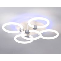 Припотолочная люстра Ambrella light Original FA3841/4+1 WH - Превью изображения №2 — Интернет-магазин ПроЗаказ