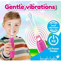 Электрическая зубная щетка Brush-Baby KidzSonic Unicorn - Превью изображения №5 — Интернет-магазин ПроЗаказ