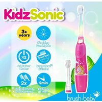 Электрическая зубная щетка Brush-Baby KidzSonic Unicorn - Превью изображения №3 — Интернет-магазин ПроЗаказ