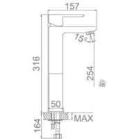 Смеситель Ledeme L1055-22 - Превью изображения №2 — Интернет-магазин ПроЗаказ