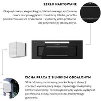Кухонная вытяжка Globalo Silentio 80.2 Black + Turbina TZ 1.1 - Превью изображения №5 — Интернет-магазин ПроЗаказ