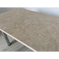 Кухонный стол Senira Р-001-02 (аламбра светлая/хром) - Превью изображения №6 — Интернет-магазин ПроЗаказ