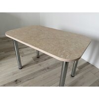 Кухонный стол Senira Р-001-02 (аламбра светлая/хром) - Превью изображения №8 — Интернет-магазин ПроЗаказ