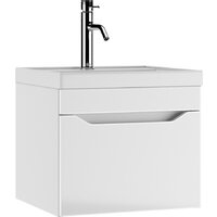 Айсберг Тумба под умывальник Bazis 50 Ева В1 DA5912T (с одним ящиком)