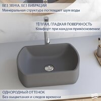 Умывальник Lauter Laguna 21L453G (Grey) - Превью изображения №3 — Интернет-магазин ПроЗаказ