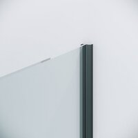 Душевая дверь Niagara Nova NG-34-9AGR 90x195 (графит/прозрачное стекло) - Превью изображения №3 — Интернет-магазин ПроЗаказ