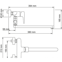 Смеситель Wasserkraft Vils 5602L - Превью изображения №2 — Интернет-магазин ПроЗаказ