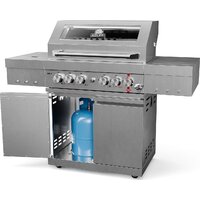 Газовый гриль для дачи Koler Krone S3 Silver KK-S3/S - Превью изображения №9 — Интернет-магазин ПроЗаказ