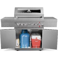 Газовый гриль для дачи Koler Krone S3 Silver KK-S3/S - Превью изображения №7 — Интернет-магазин ПроЗаказ