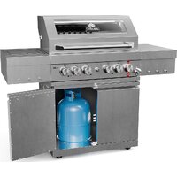 Газовый гриль для дачи Koler Krone S3 Silver KK-S3/S - Превью изображения №13 — Интернет-магазин ПроЗаказ