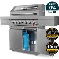 Газовый гриль для дачи Koler Krone S3 Silver KK-S3/S - Превью изображения №2 — Интернет-магазин ПроЗаказ