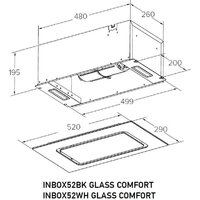 Кухонная вытяжка Meferi INBOX52BK Glass Comfort - Превью изображения №15 — Интернет-магазин ПроЗаказ