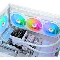 Система жидкостного охлаждения для процессора Thermaltake TH360-S V3 ARGB Sync Snow Edition CL-W472-PL12SW-A - Превью изображения №5 — Интернет-магазин ПроЗаказ