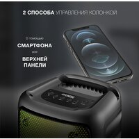 Беспроводная колонка Hyundai H-PS1006 - Превью изображения №8 — Интернет-магазин ПроЗаказ