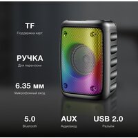 Беспроводная колонка Hyundai H-PS1006 - Превью изображения №5 — Интернет-магазин ПроЗаказ