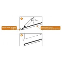 Душевая стенка Cezares LIBERTA-L-1-140-120-C-Cr - Превью изображения №4 — Интернет-магазин ПроЗаказ