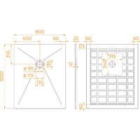 Душевой поддон RGW Stone Tray-W 14152810-01-11 - Превью изображения №5 — Интернет-магазин ПроЗаказ