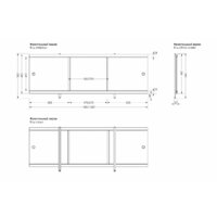 Фронтальный экран под ванну Метакам Ультралегкий АРТ 1.48 (дельфины) - Превью изображения №3 — Интернет-магазин ПроЗаказ