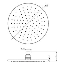 Душевая система  Deante Silia Titanium NQS_D9YK - Превью изображения №5 — Интернет-магазин ПроЗаказ