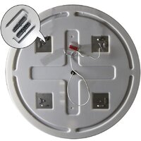  Пекам Зеркало Ring Fly 90x90 RingFly-90x90B (с подсветкой и бесконтактным сенсором) - Превью изображения №3 — Интернет-магазин ПроЗаказ