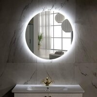  Пекам Зеркало Ring Fly 90x90 RingFly-90x90B (с подсветкой и бесконтактным сенсором) - Превью изображения №7 — Интернет-магазин ПроЗаказ