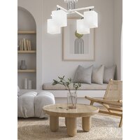 Люстра средней высоты Aitin Pro НПБ 02-4x60-101 N6788/4 (белый/хром) - Превью изображения №5 — Интернет-магазин ПроЗаказ