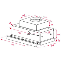 Кухонная вытяжка TEKA CNL 6815 Plus [40436840] - Превью изображения №2 — Интернет-магазин ПроЗаказ